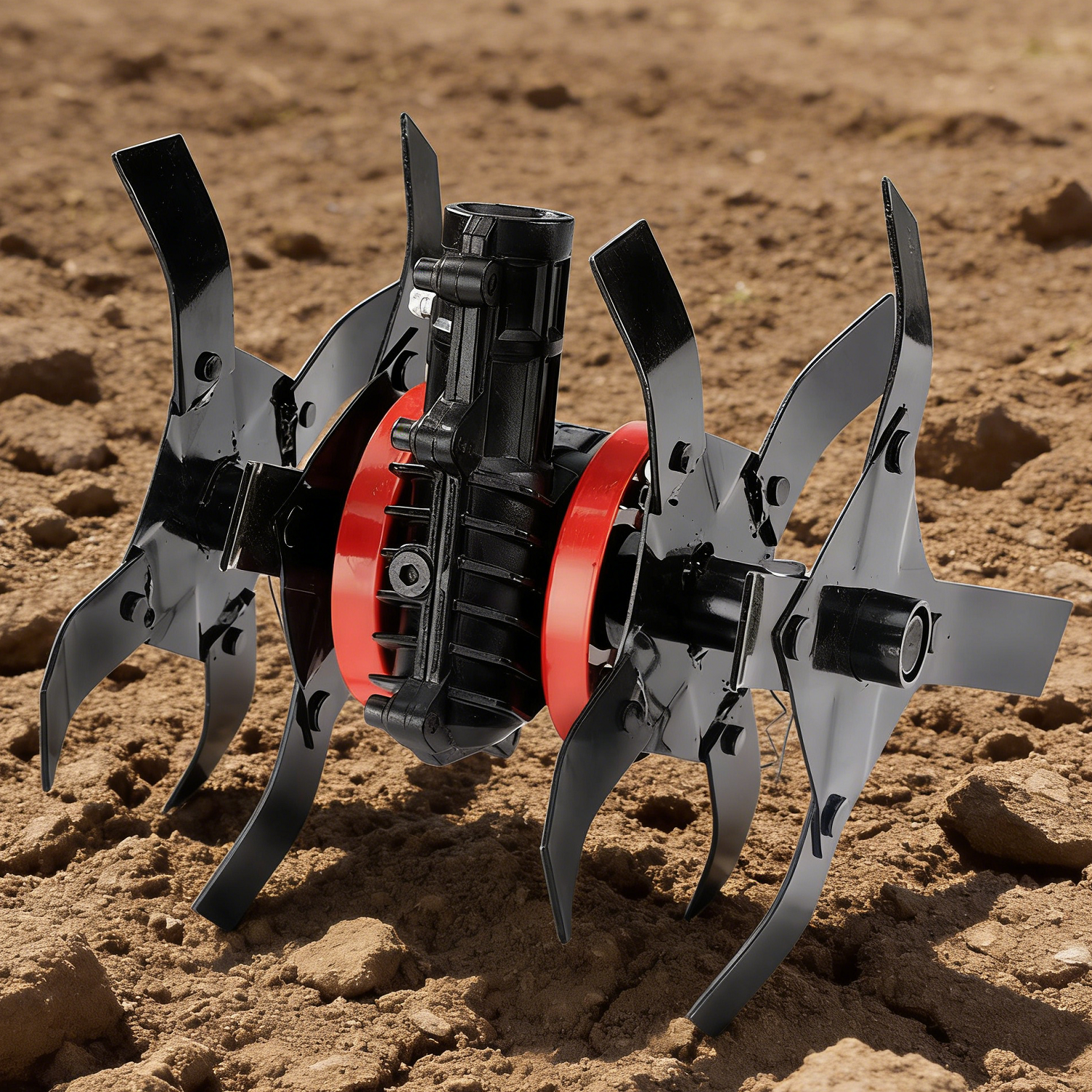 Farming Is Part Of Agriculture - Mower Loosening Wheels Mini Tiller Rotary