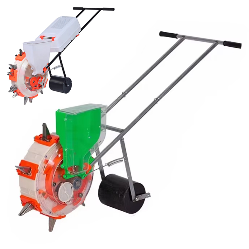Manual Seeder Hand - Walk-Behind Precision Seeder Manual Drum Planter