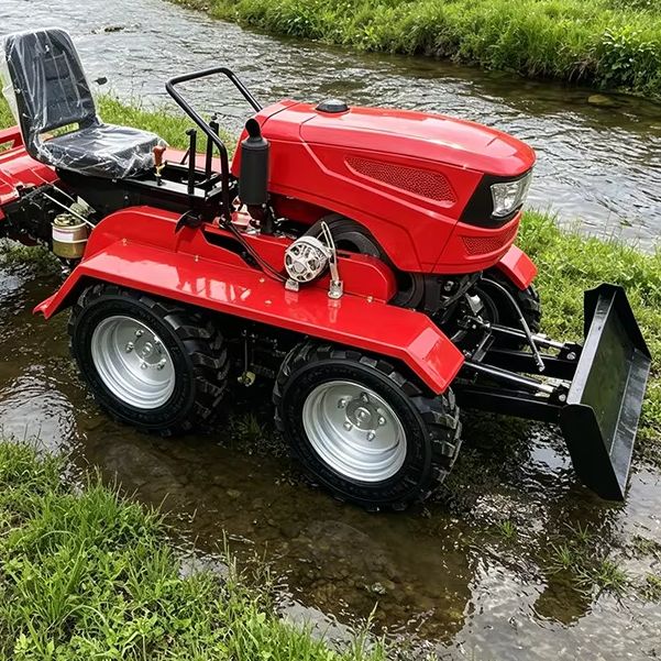 Agriculture Farming Process - Customized Fine Processing Wheel Micro Tiller,
