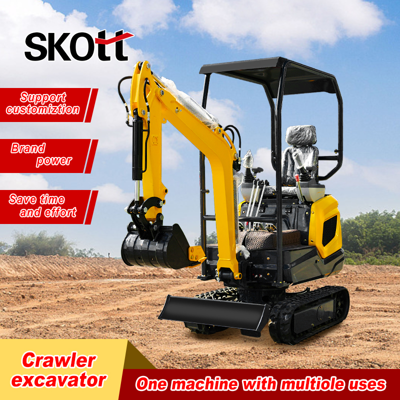 Farming Zero - 1.2 Ton Customized Micro Excavator, CE