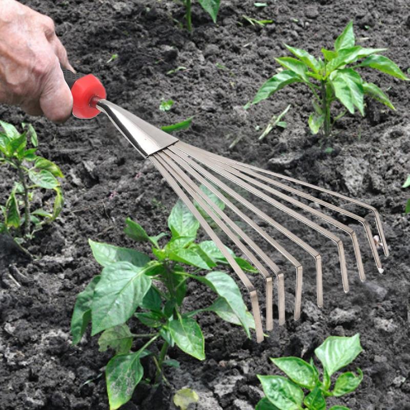 Agriculture Farming Hand Tools - Strong and wear-resistant Farming Rake Stainless
