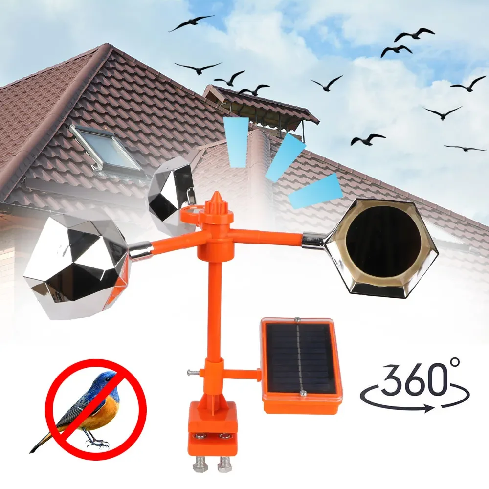 Solar Wind Powered Automatic B - огляд і ціна Solar Bird Scarer