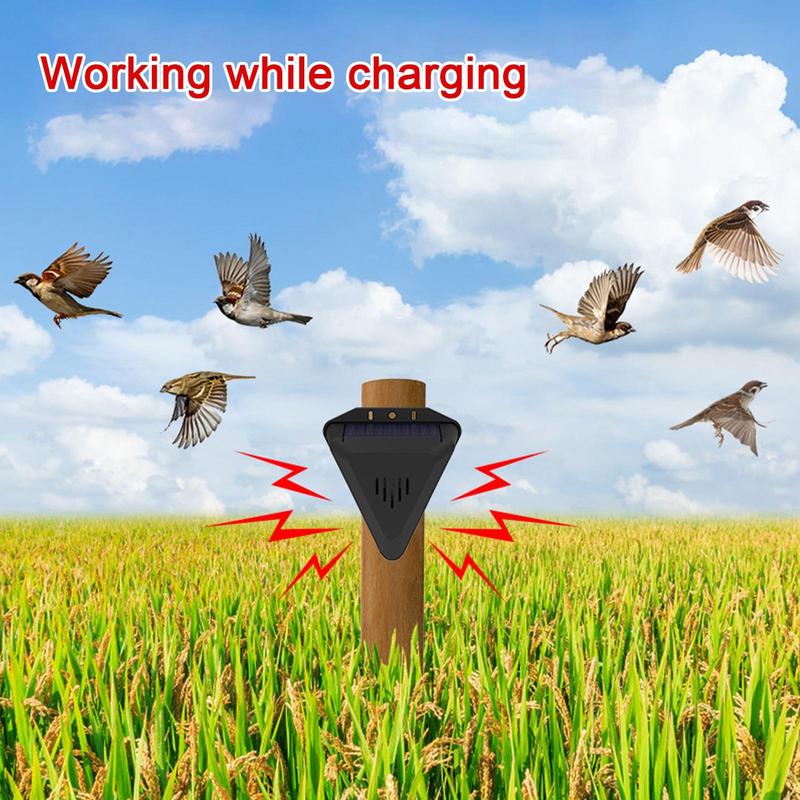 Solar Timer Bird Repeller With - огляд і ціна Solar Bird Scarer