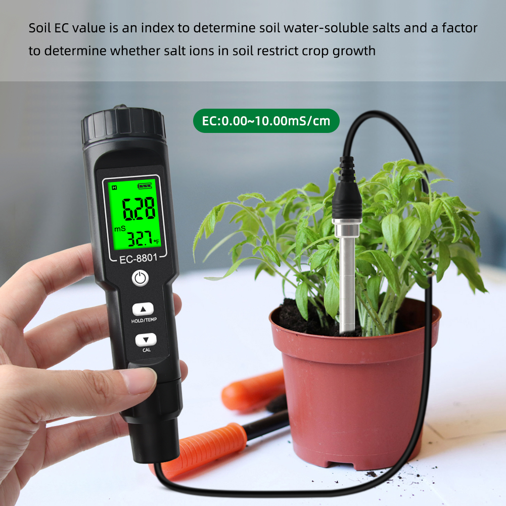 Yieryi EC/TEMP Soil Tester 0.0 - огляд і ціна Agriculture Farming Hand Tools