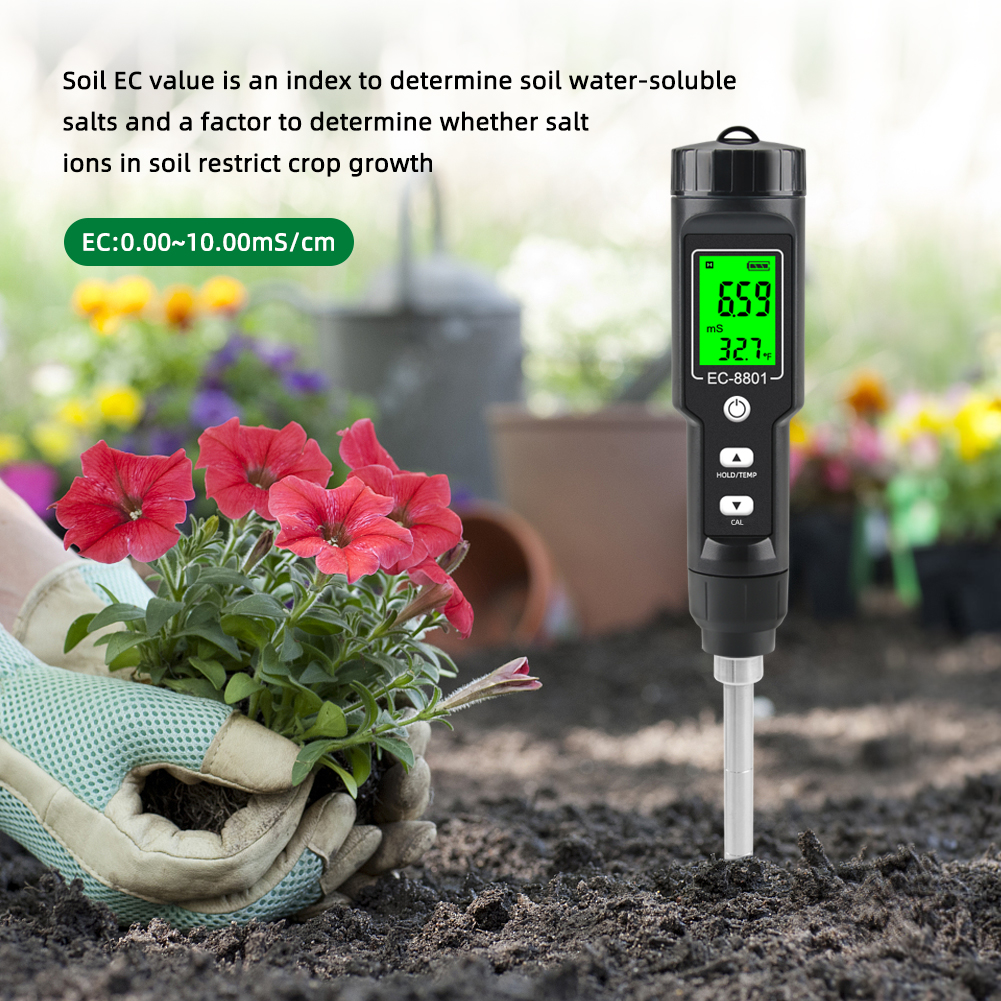 Yieryi EC/TEMP Soil Tester 0.0 - огляд і ціна Agriculture Farming Hand Tools