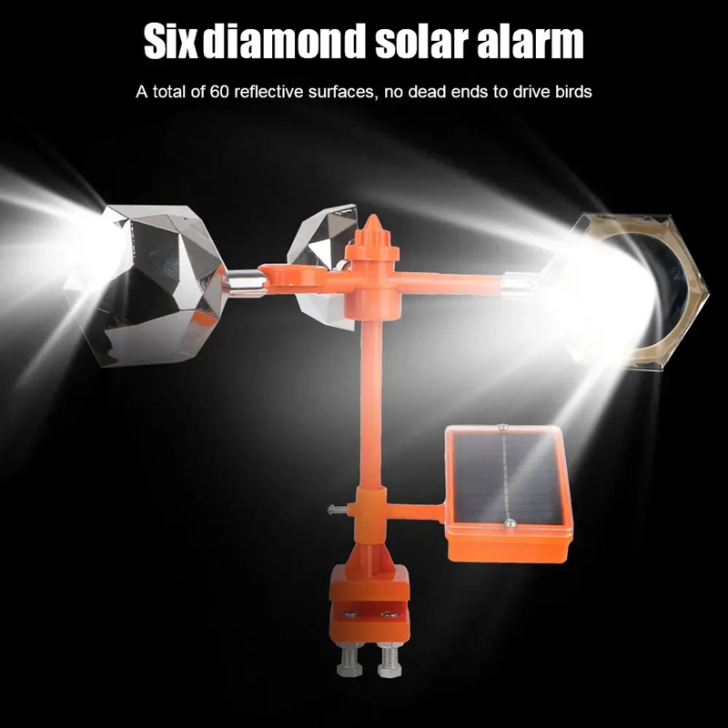 Solar Powered Voice Bird Repel - огляд і ціна Solar Bird Scarer