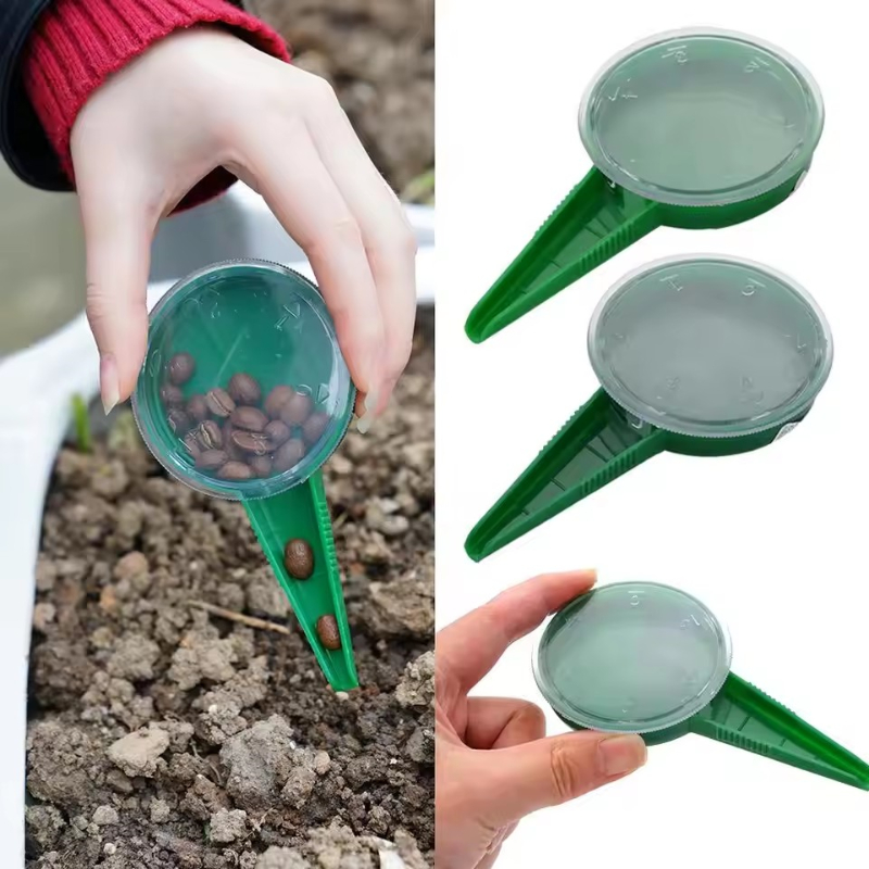 1set Mini Sowing Seed Dispense - огляд і ціна Manual Seeder Hand