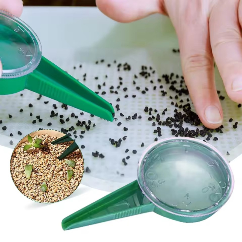 1set Mini Sowing Seed Dispense - огляд і ціна Manual Seeder Hand
