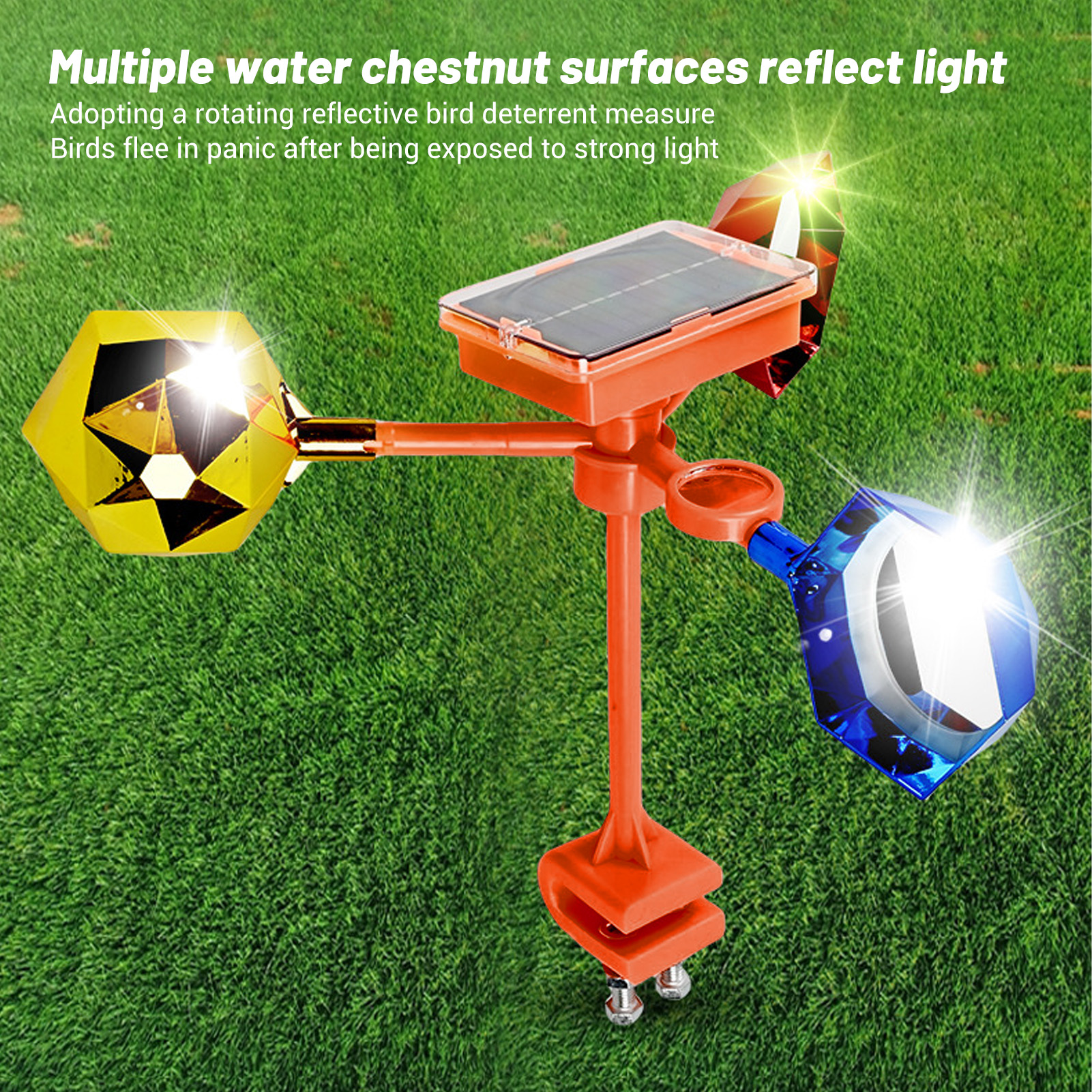 Birds Reflect Deterrent Solar  - огляд і ціна Solar Bird Scarer