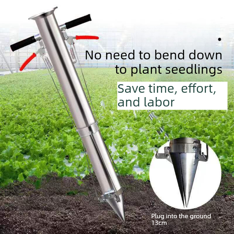 Hand Stainless Steel Seedling  - огляд і ціна Manual Seeder Hand