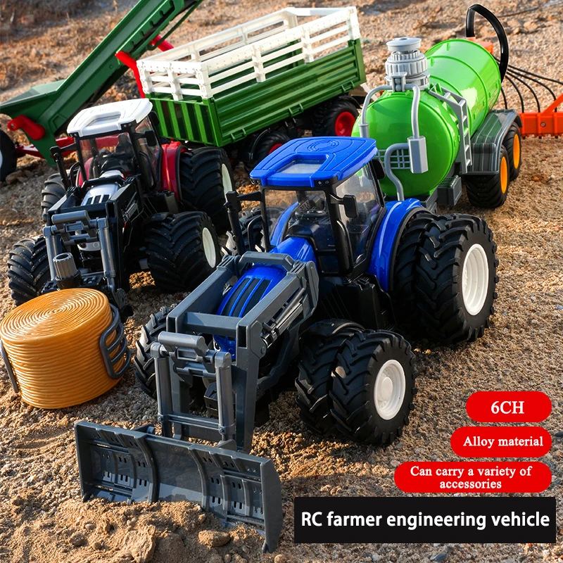 1/24 RC Tractor Trailer Truck  - огляд і ціна Agriculture Farming In Goa