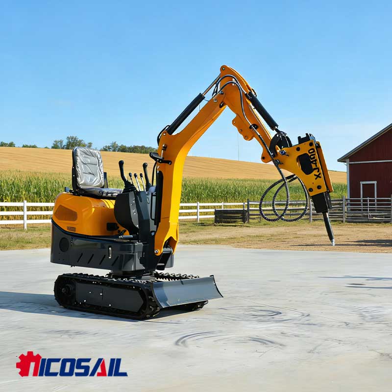 1 Ton Zero Tail Swing Mini Exc - огляд і ціна Farming Zero
