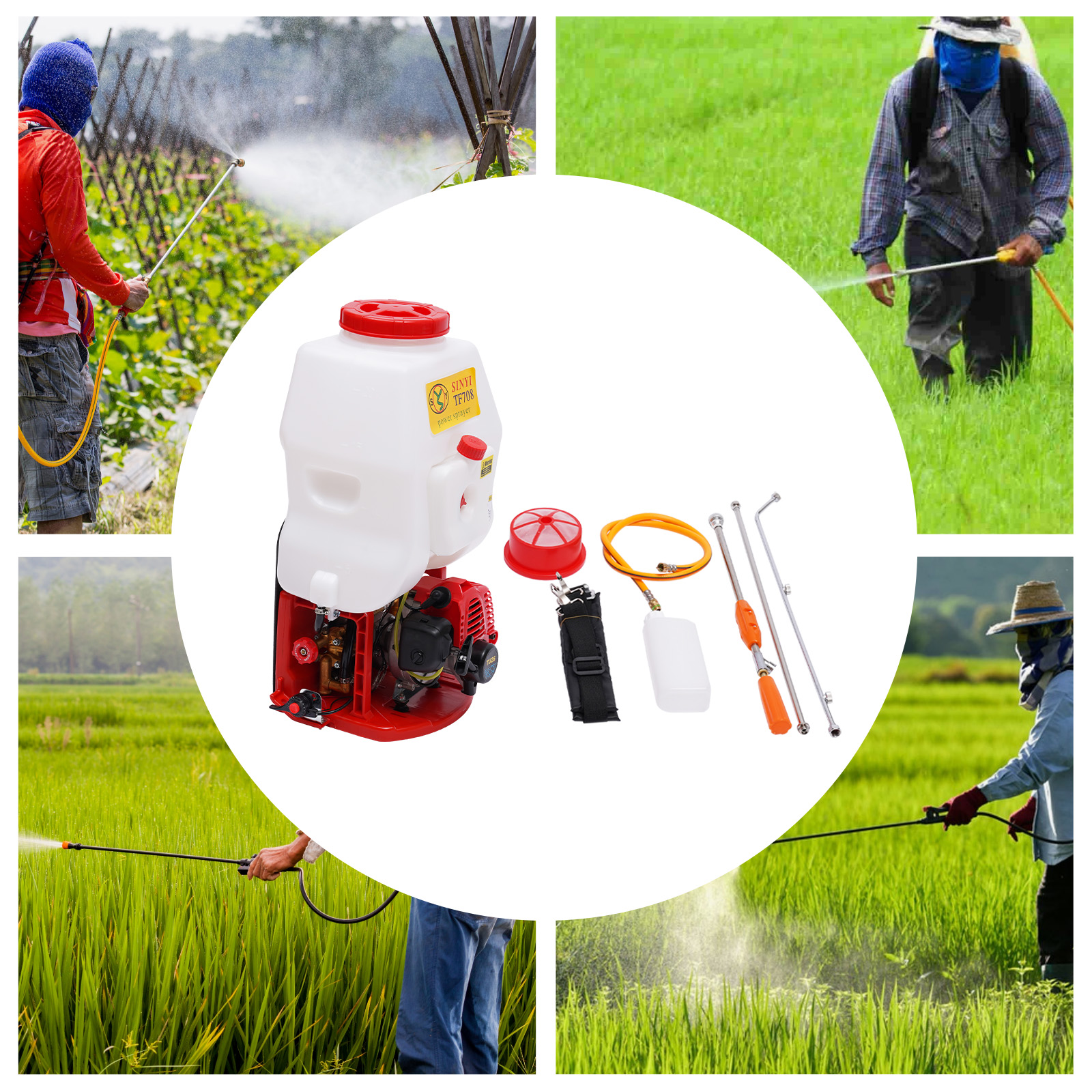 Backpack Power Sprayer 25.4cc  - огляд і ціна Crop Sprayer Backpack