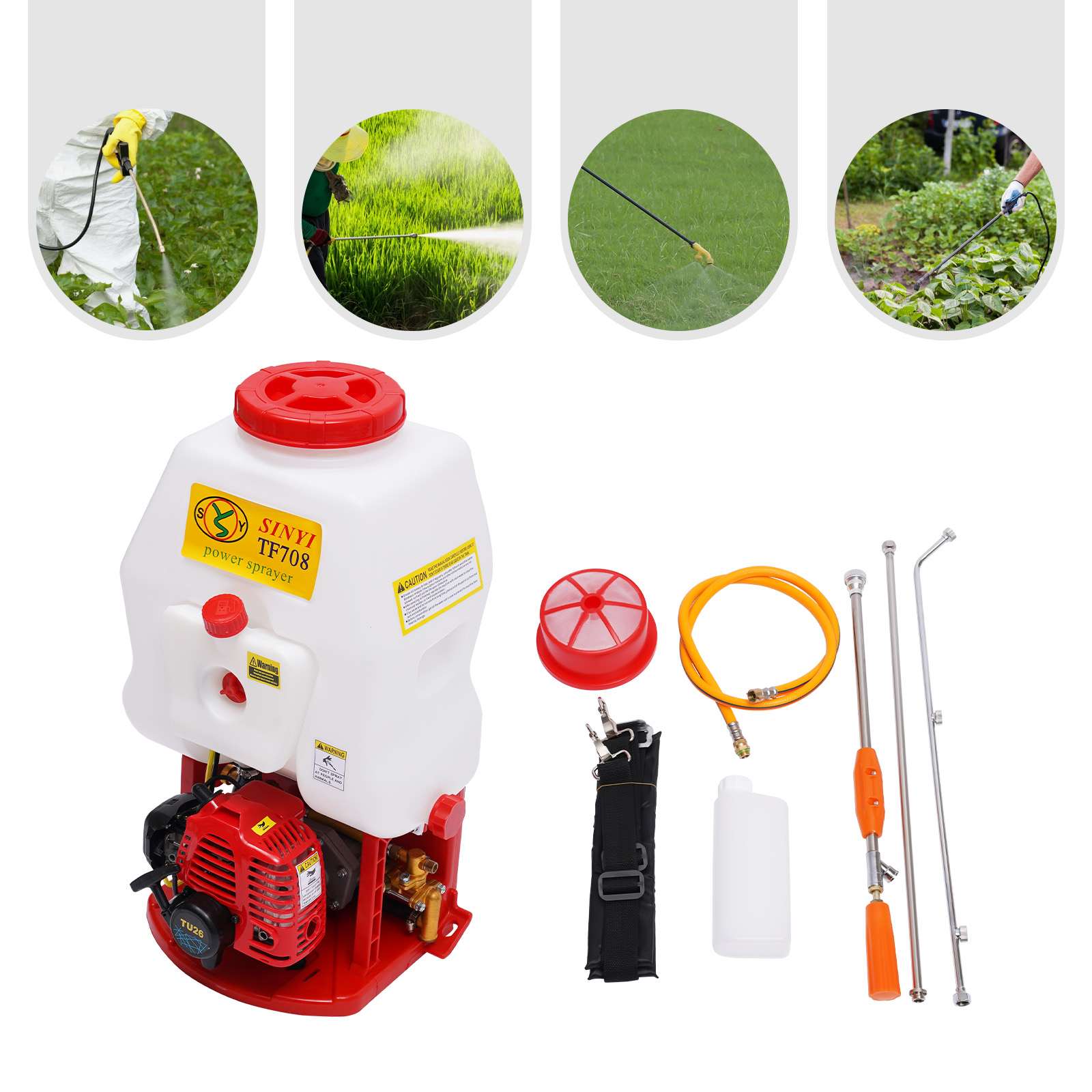 Backpack Power Sprayer 25.4cc  - огляд і ціна Crop Sprayer Backpack